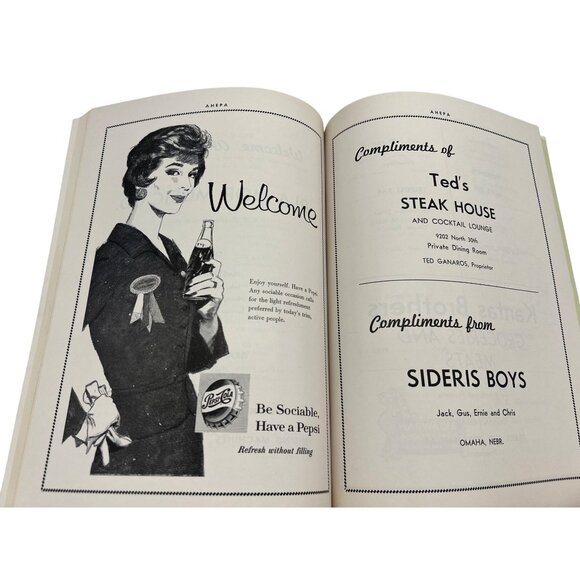 1960 Order of AHEPA 29th Annual Convention Booklet Grand Island NE Vintage Ads - Picture 9 of 9